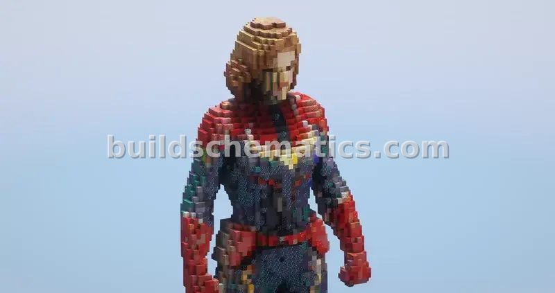 Captain Marvel Statue