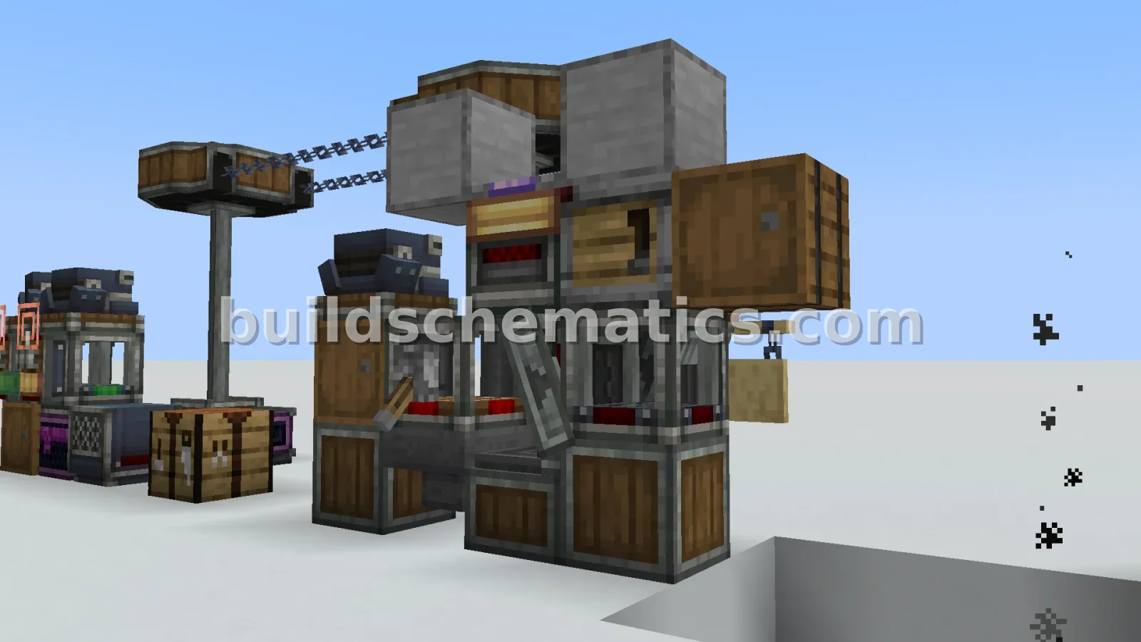 Vanilla Crafter Array with Create Mod