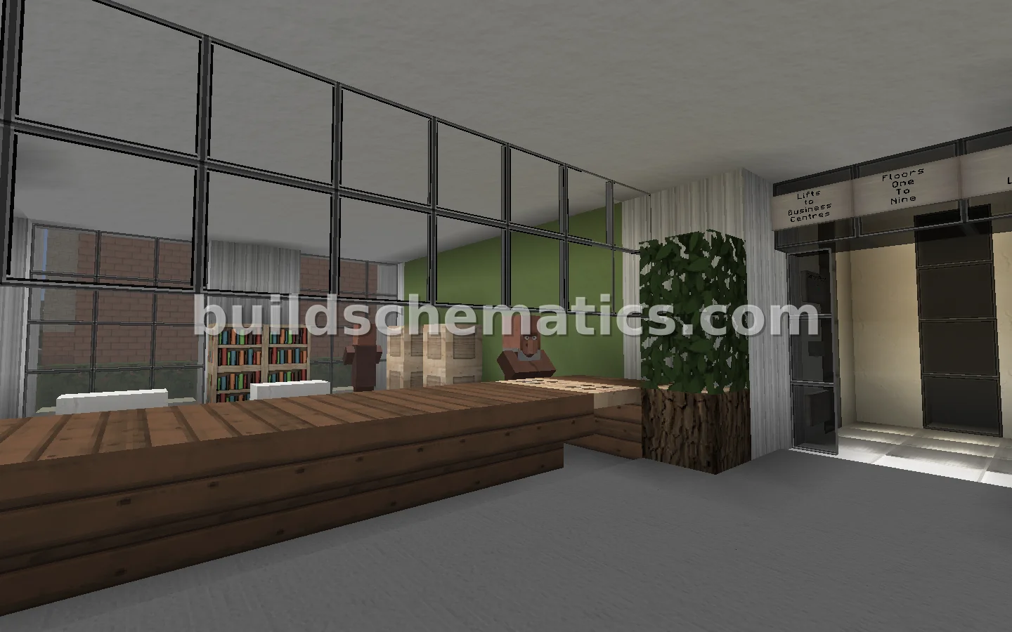 Modern Office Tower with Furnished Business Units — view 2