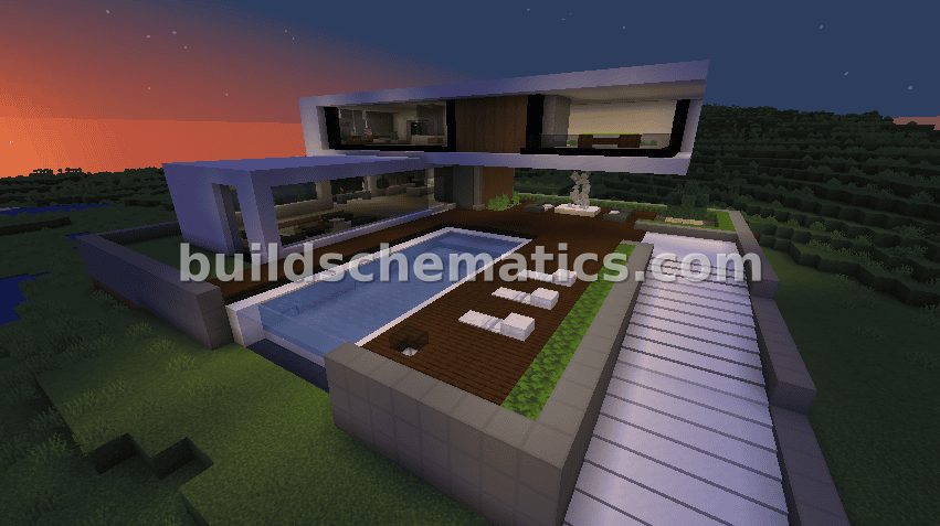 Modern Quartz Mansion 41×37
