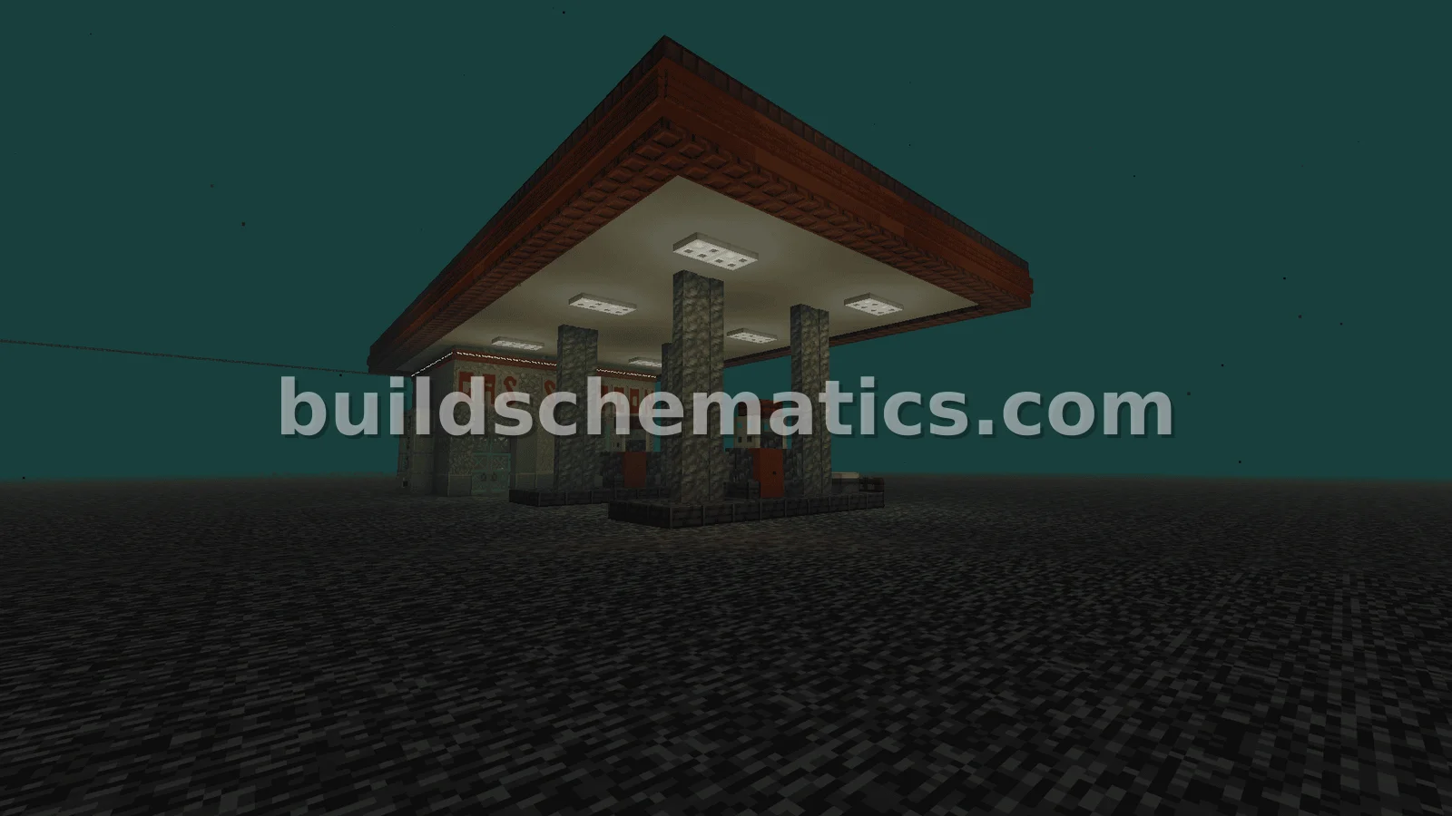 Abandoned Gas Station Build — view 3