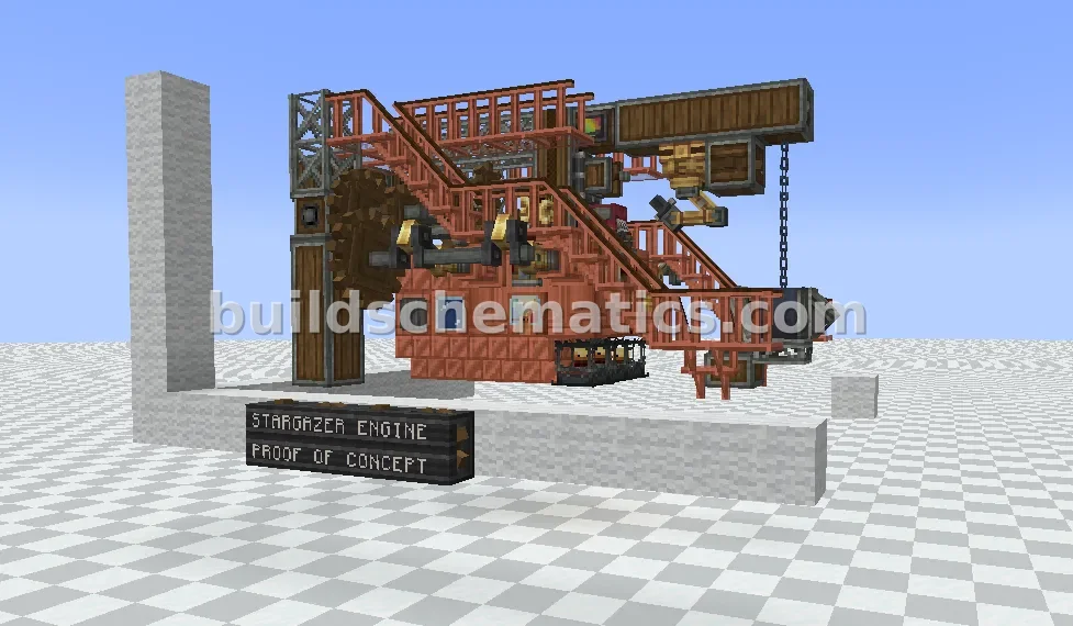 Stargazer Airship Engine Prototype