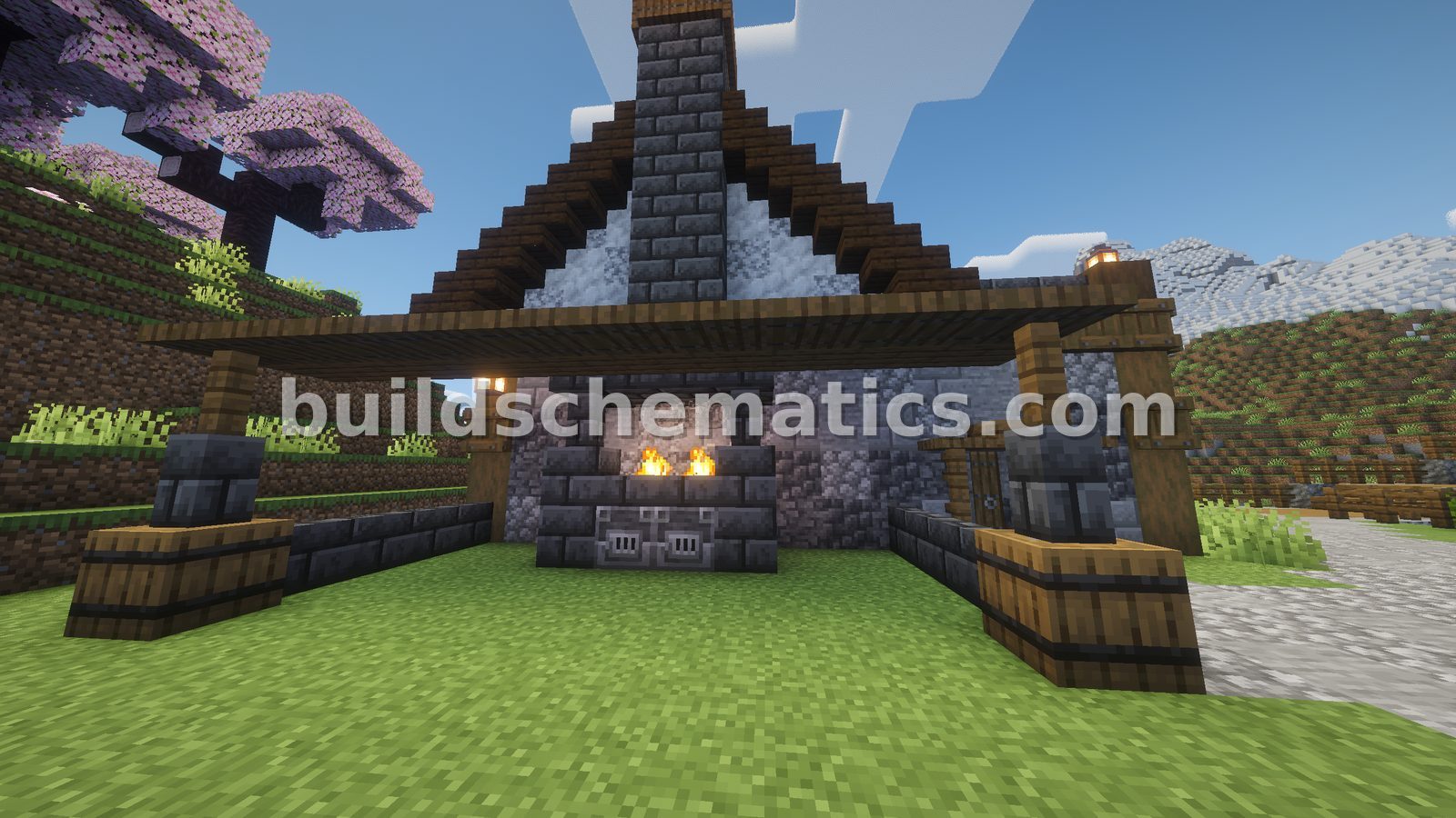 Medieval Automatic Smelter — view 2