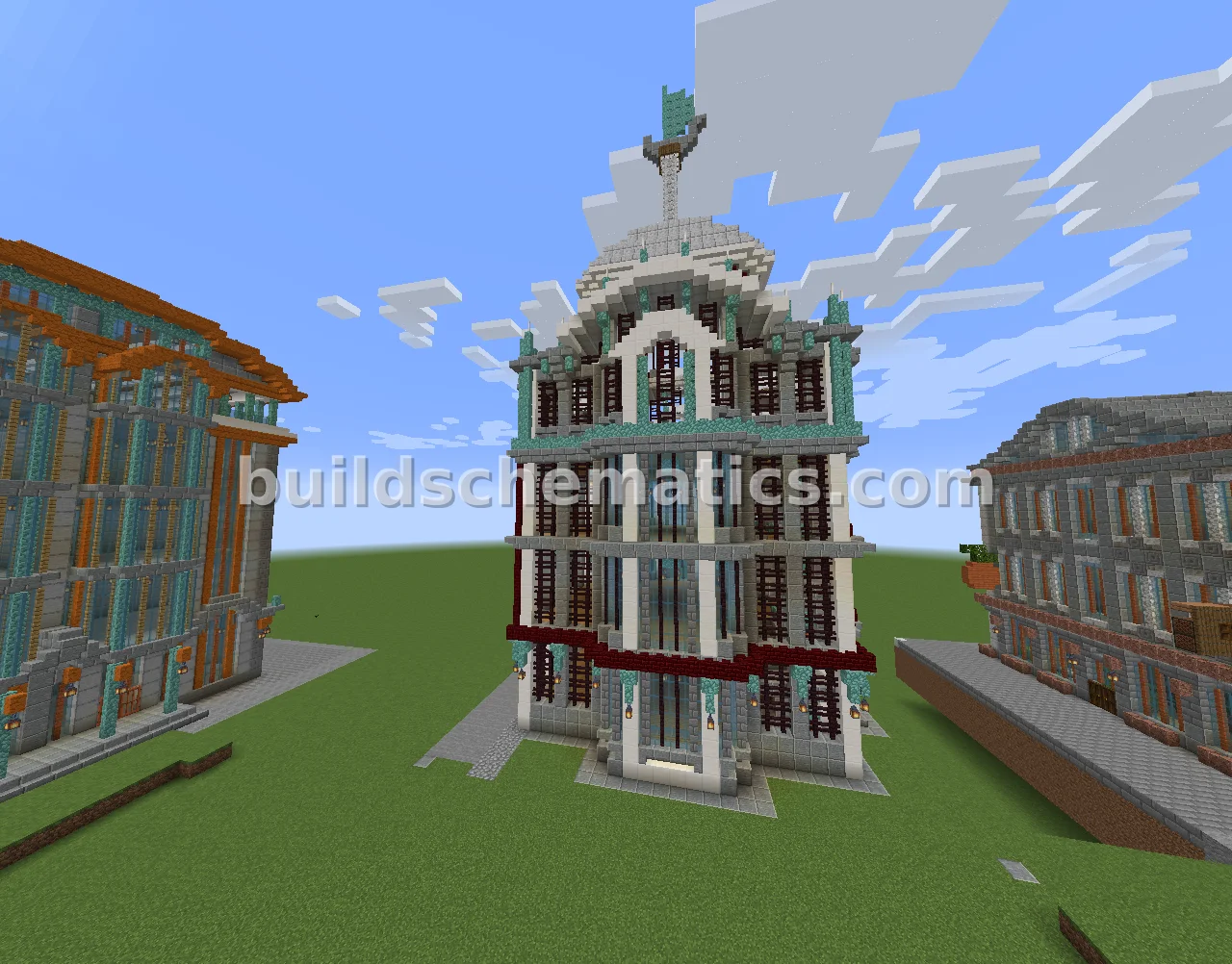 AIK House 50 Minecraft Build — view 3