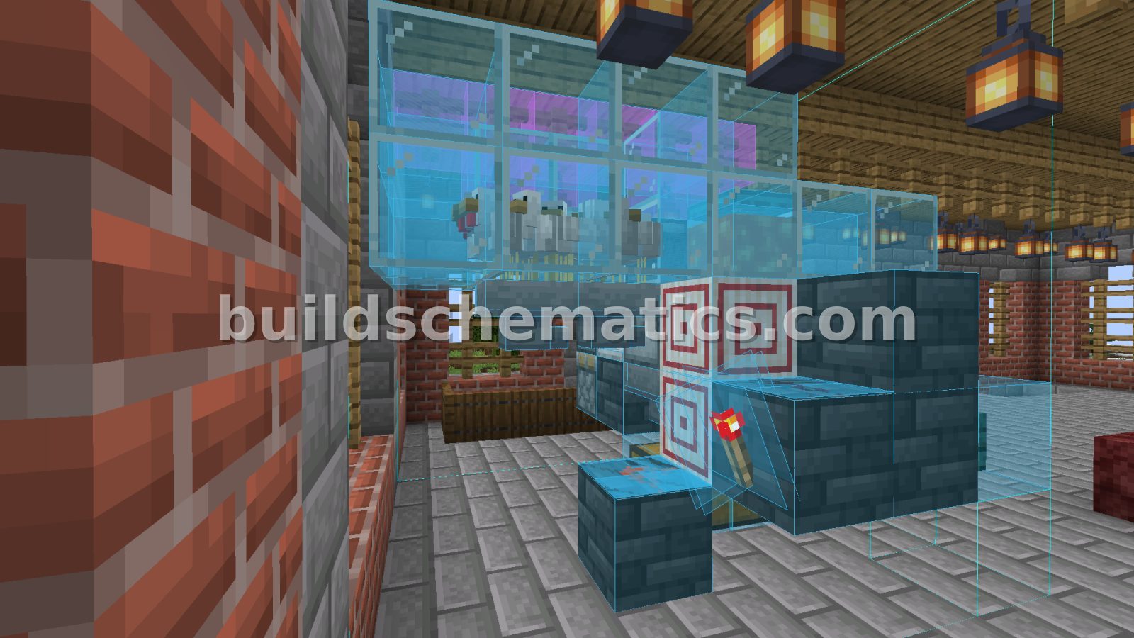Automated Chicken Farm With Egg Collection — view 2