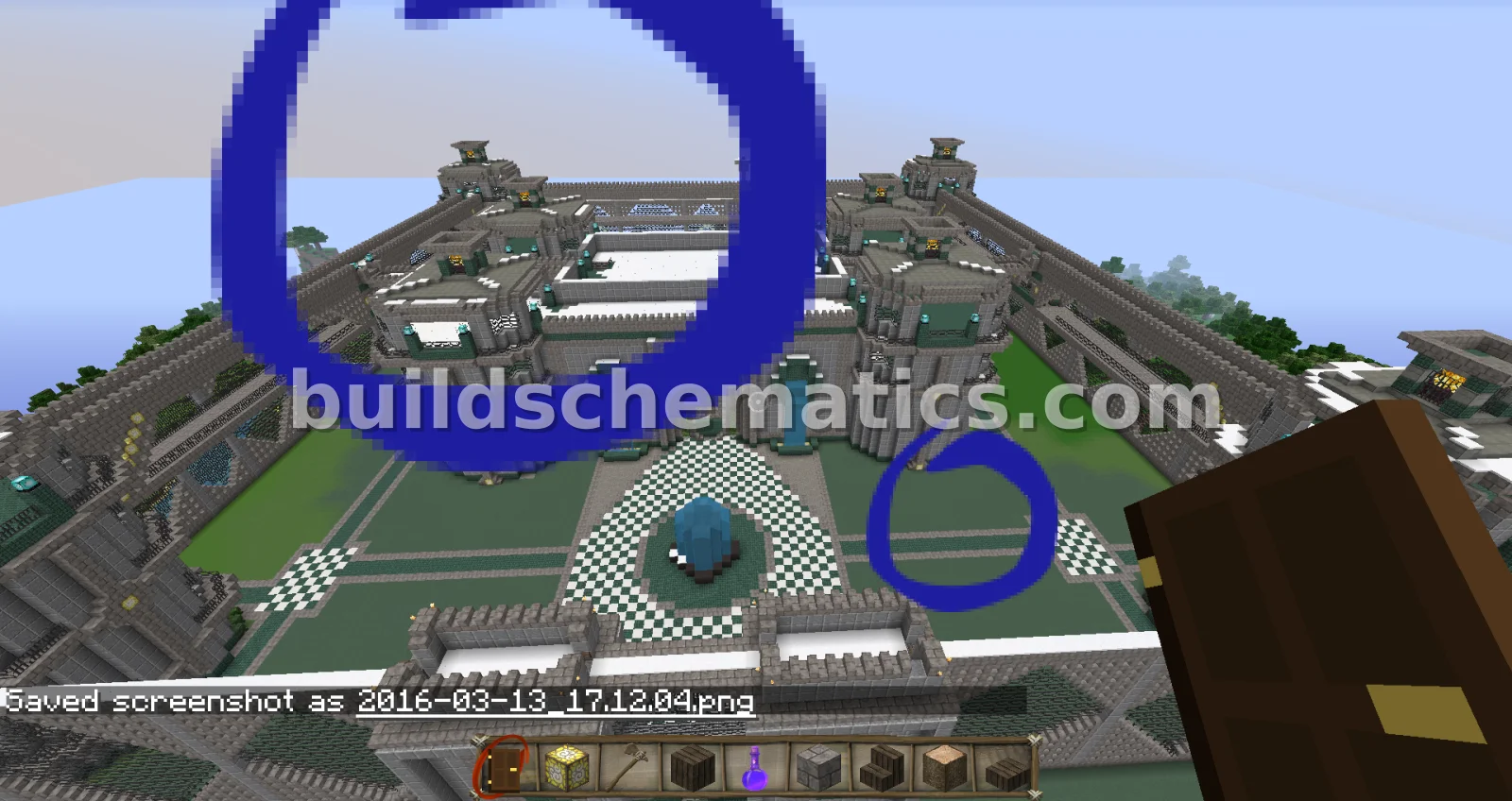 Fantasy Medieval Castle Fortress — view 4