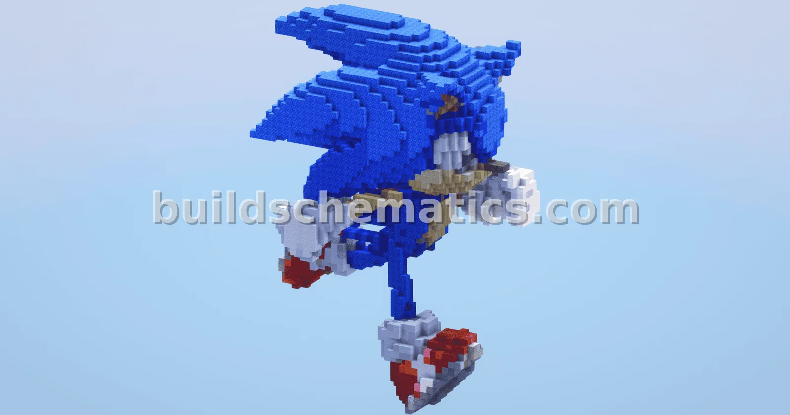 Sonic The Hedgehog Minecraft Build
