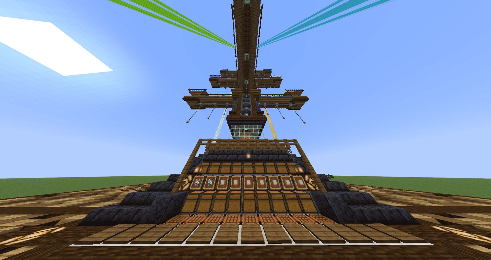 Decorated Iron Farm With Auto Storage