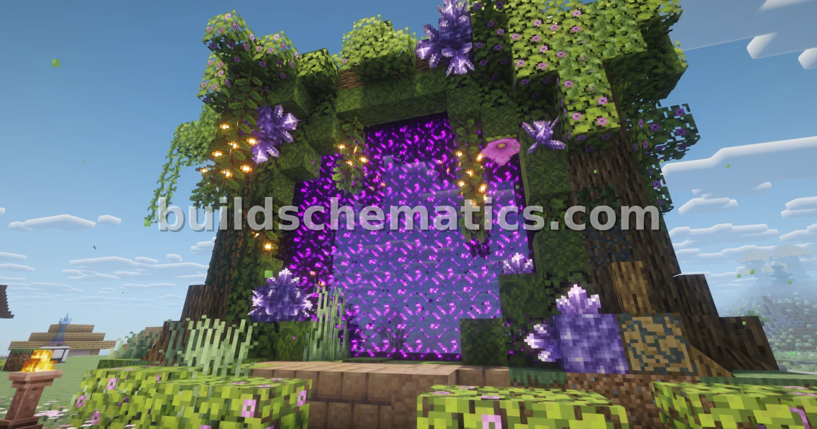 Nether Portal Tree House