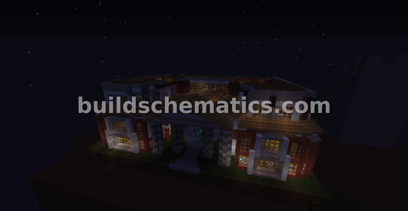 Small Mansion Exterior
