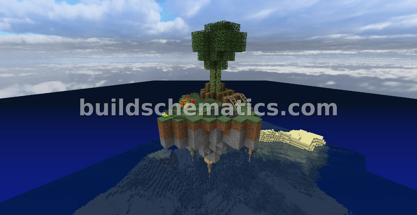 SkyBlock Island Starter Base — view 3