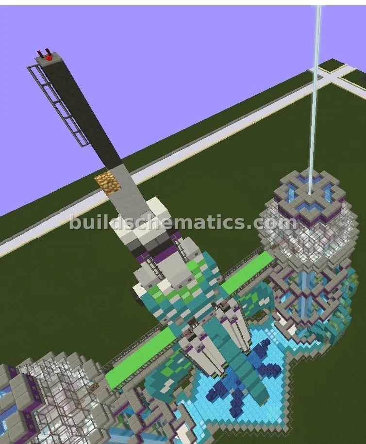 Spiral Space Waterslide — view 3