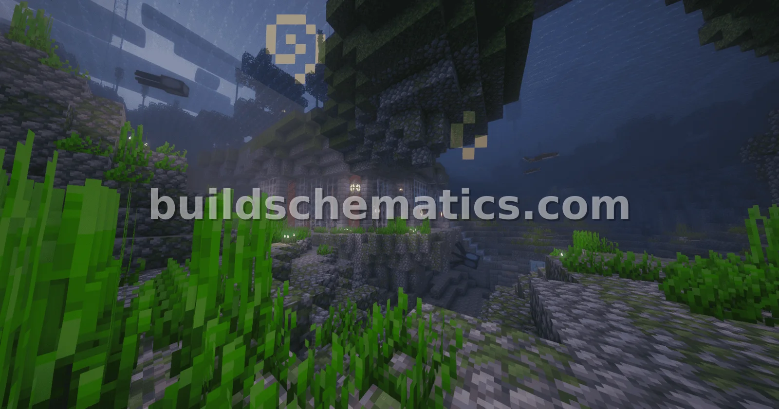 Medieval River Tower Base — view 2