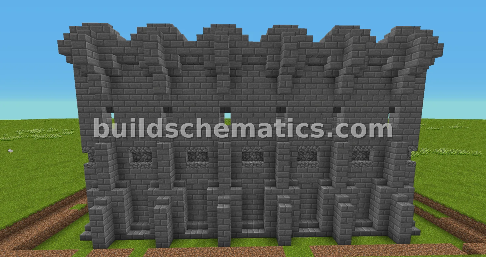 Basic Castle Wall Section