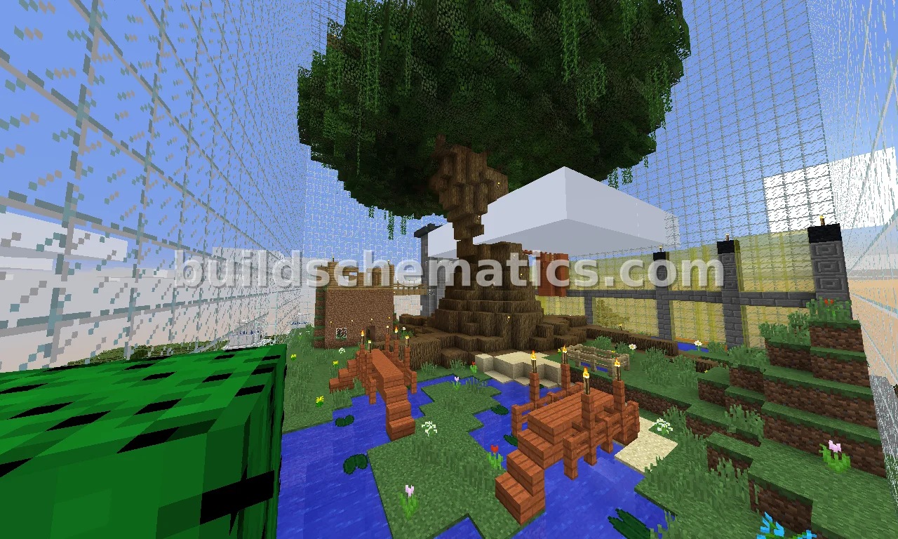 Natural PvP Arena Structure — view 2