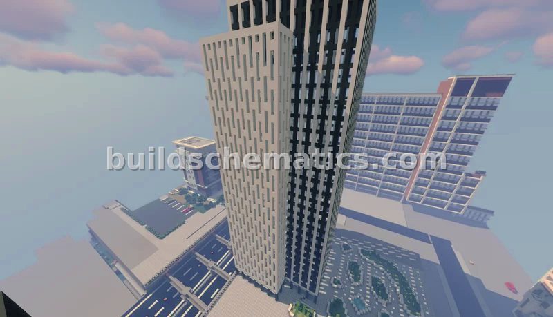 Elegant Modern Office Tower — view 2