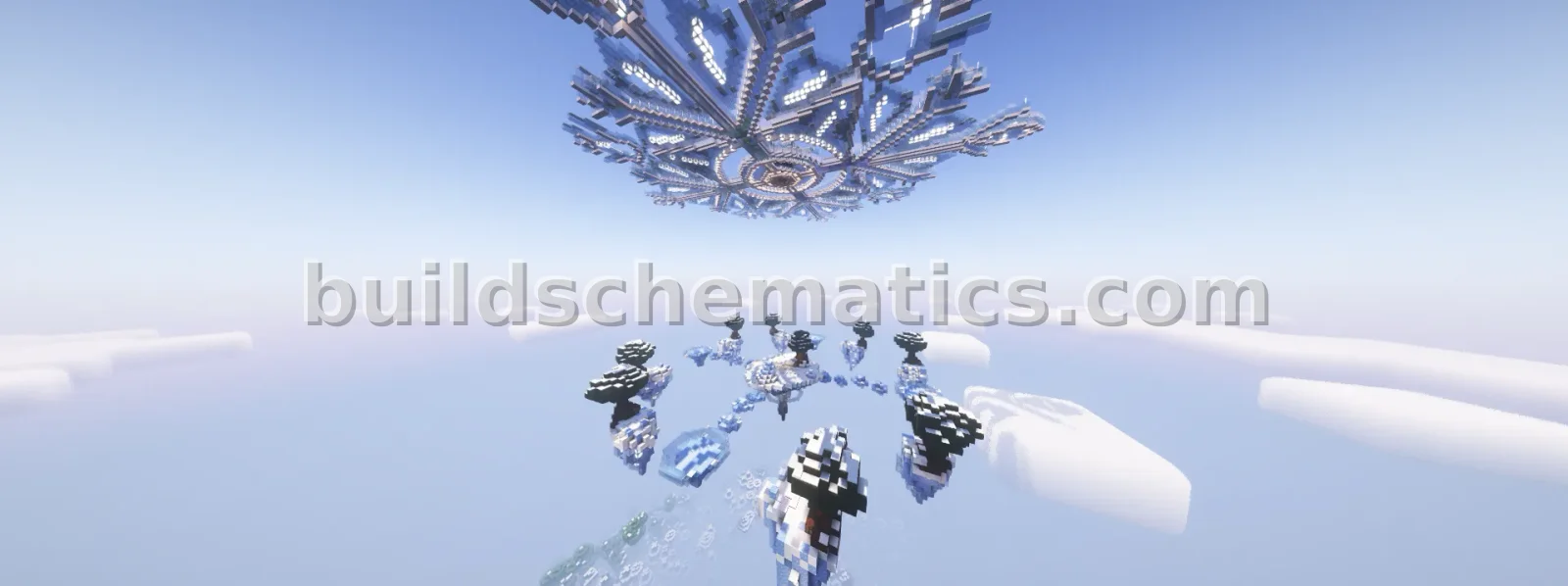 Ice Skywars Hub Map — view 2