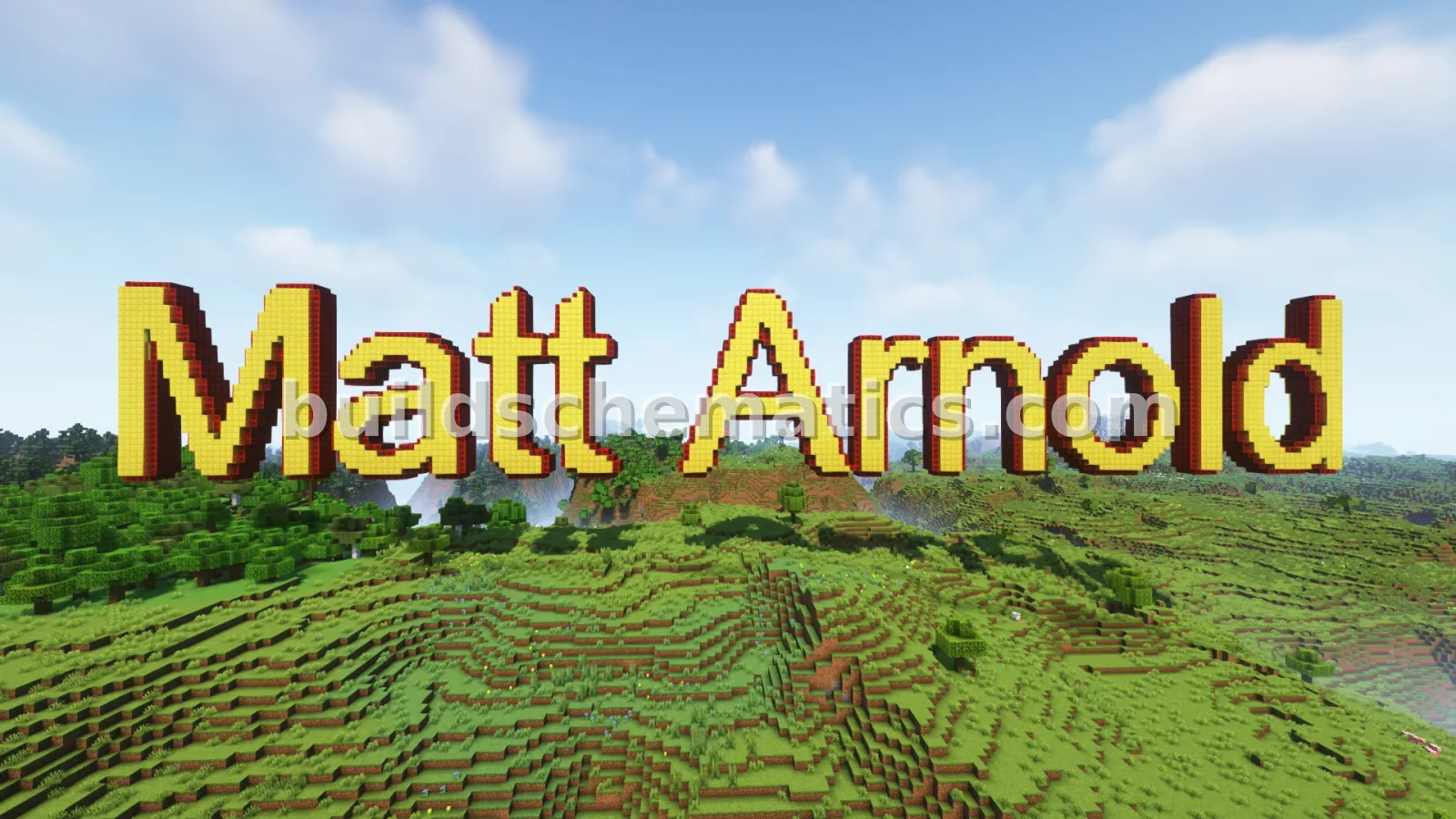 Giant Matt Nameplate Build
