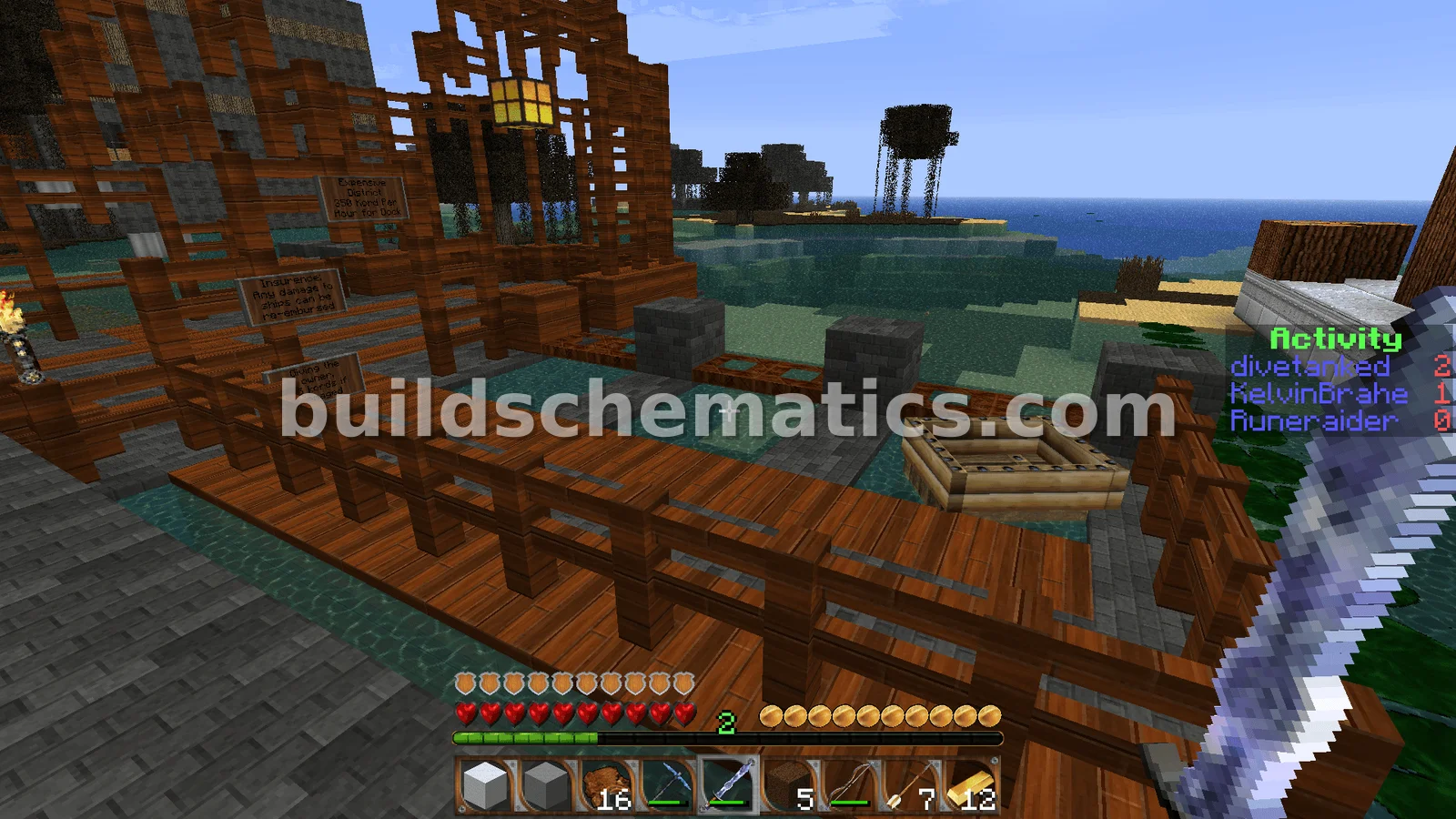 Small Wooden Boat Dock