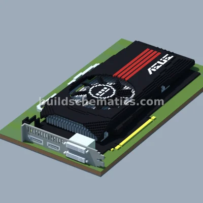 ASUS Radeon HD 6850 Pixel Art