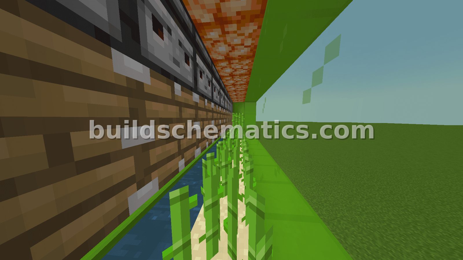 Compact Automatic Sugarcane Harvesting Farm — view 2