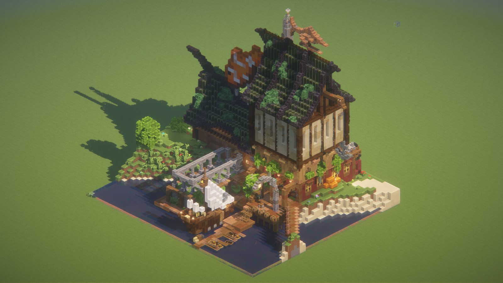 Medieval Sugar Cane Farm With Auto Smelter