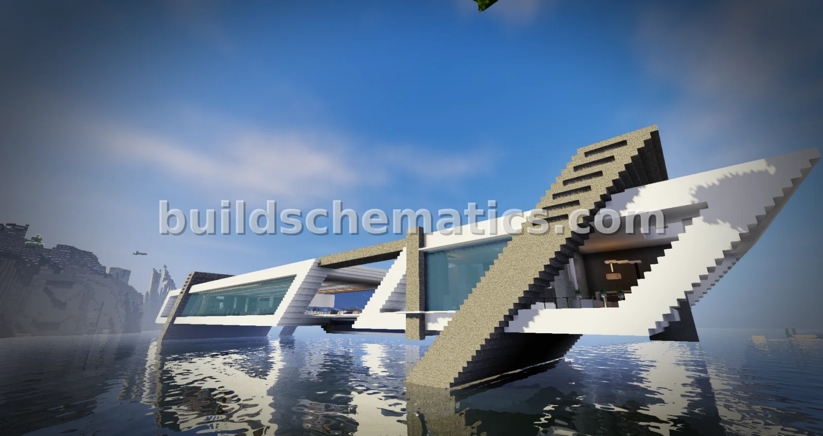 Modern Waterfront House — view 2
