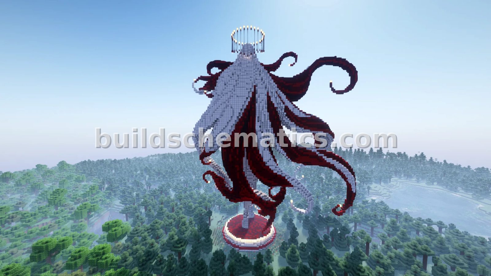 Osiria Rose Statue — view 3