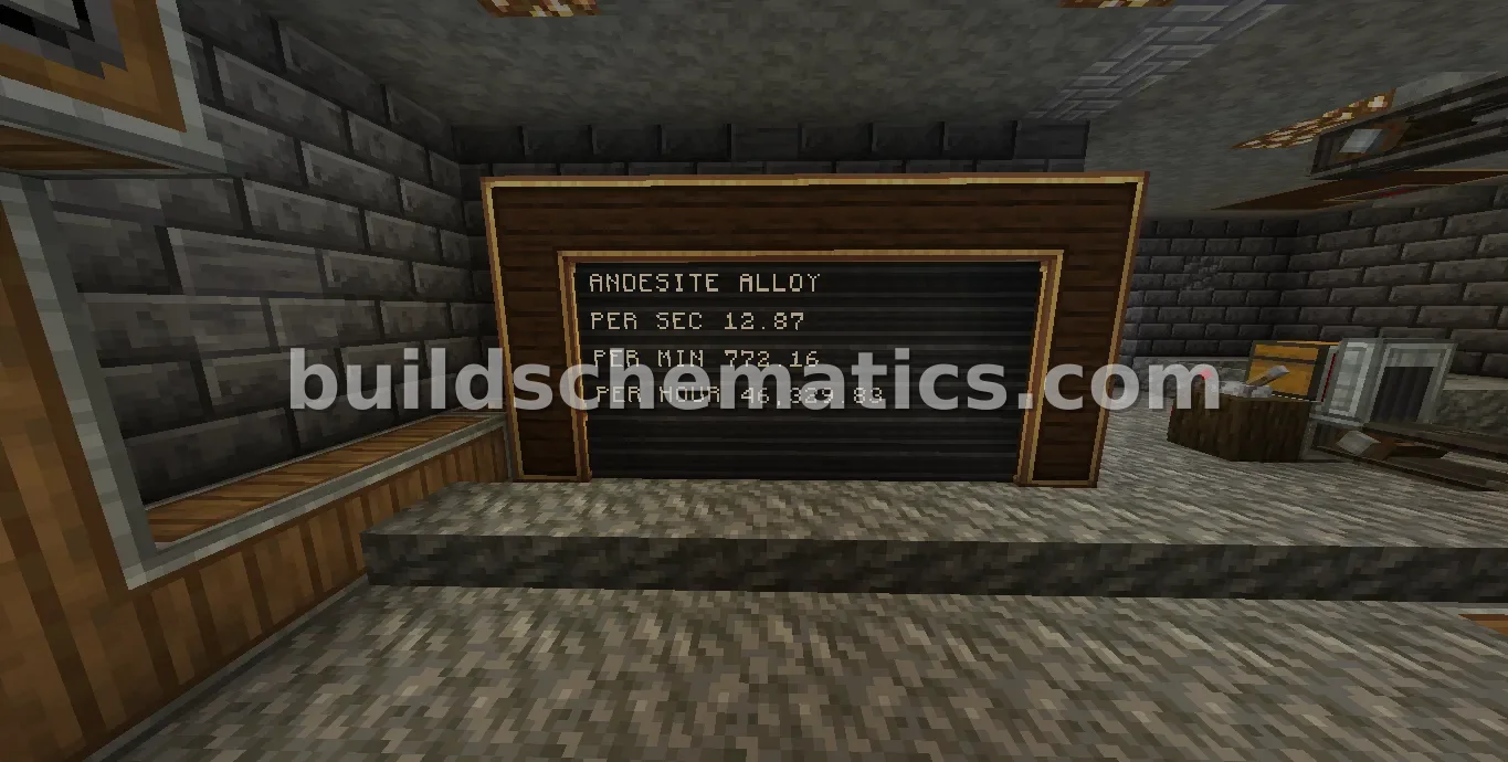 Automated Andesite Alloy Factory — view 3