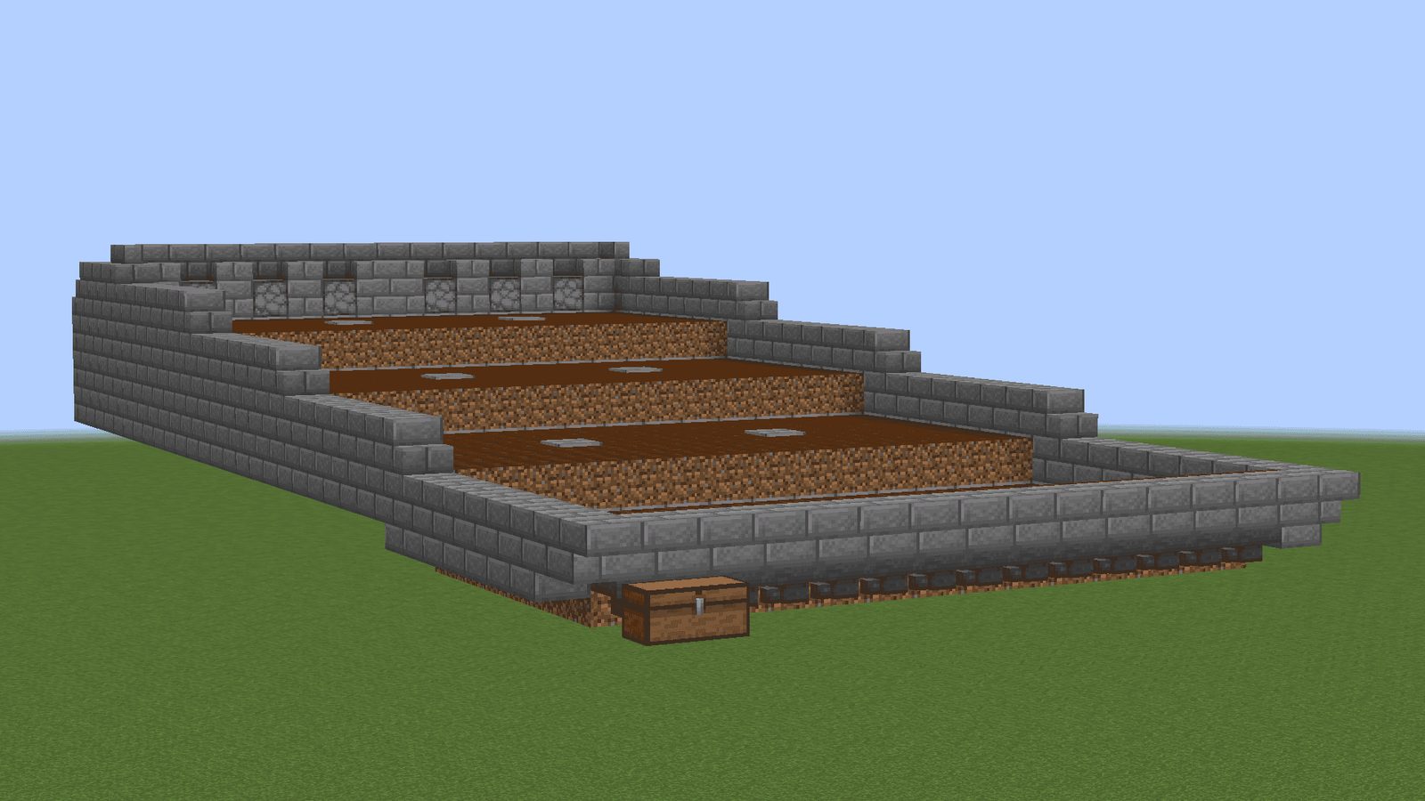 Simple Semi-Automatic Wheat Farm