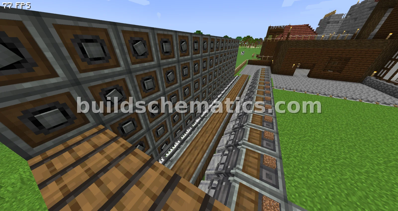Terrain Leveler Minecart System — view 2