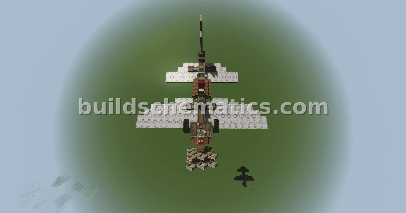 Small Traditional Airplane — view 2