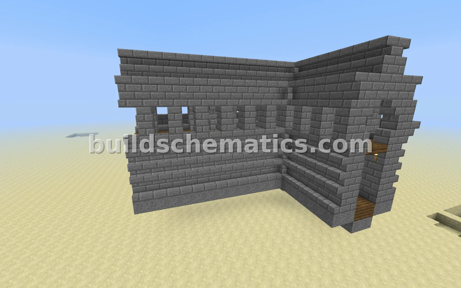 Medieval Castle Corner Module