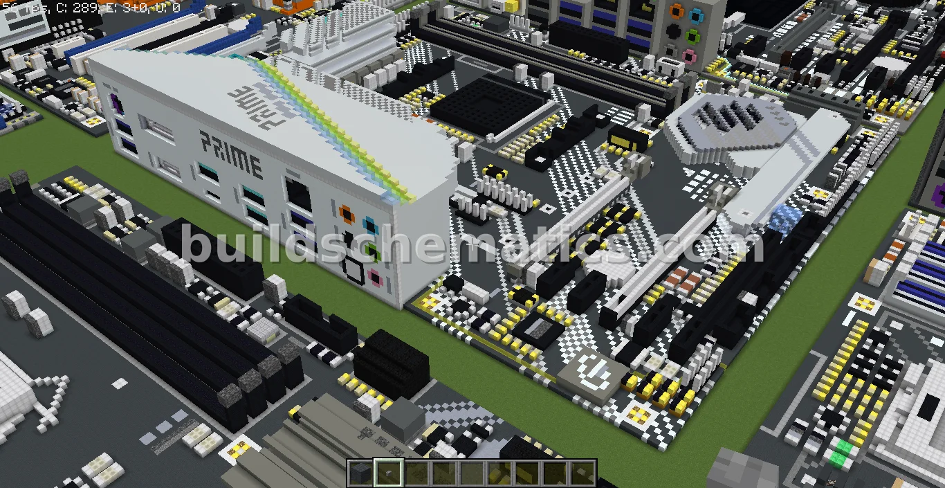ASUS X570-PRO Motherboard Voxel Art