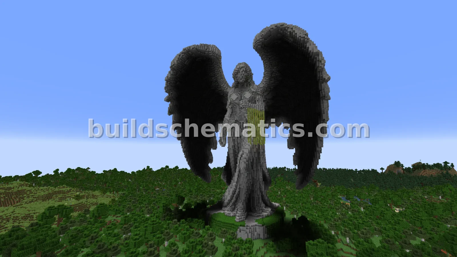 Majestic Angel Statue For Minecraft 1.19