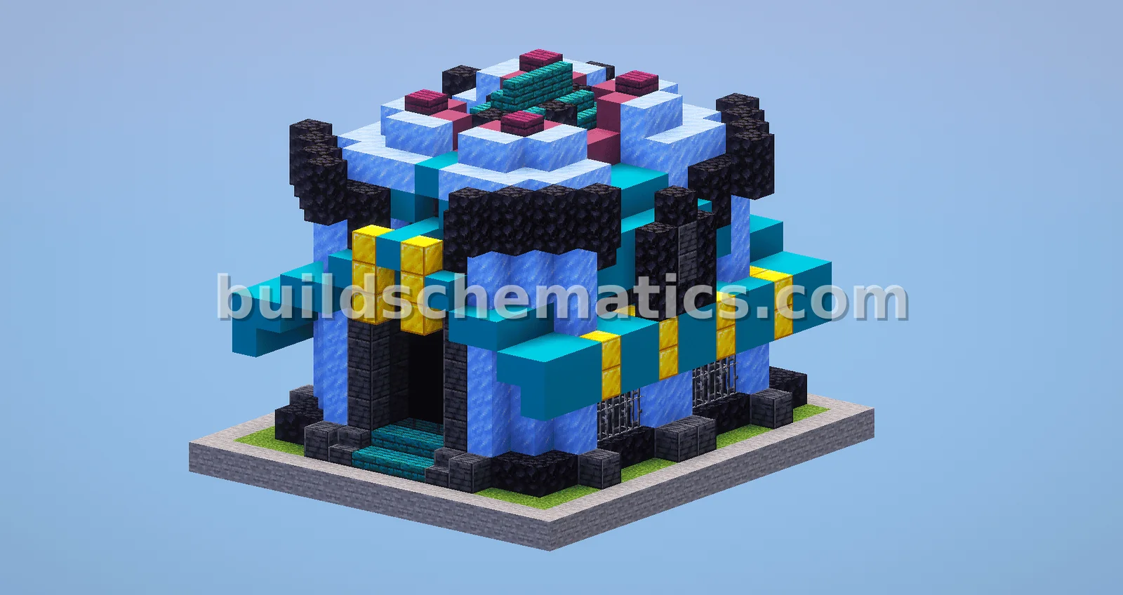 Clash of Clans Town Hall Level 13 Minecraft Build