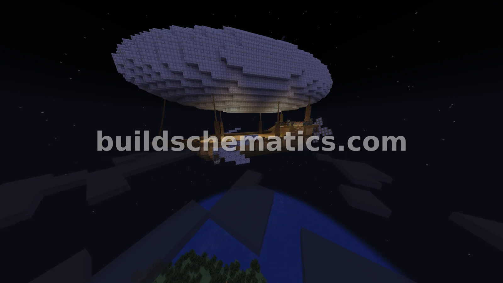 Customizable Cargo Airship Schematic — view 3