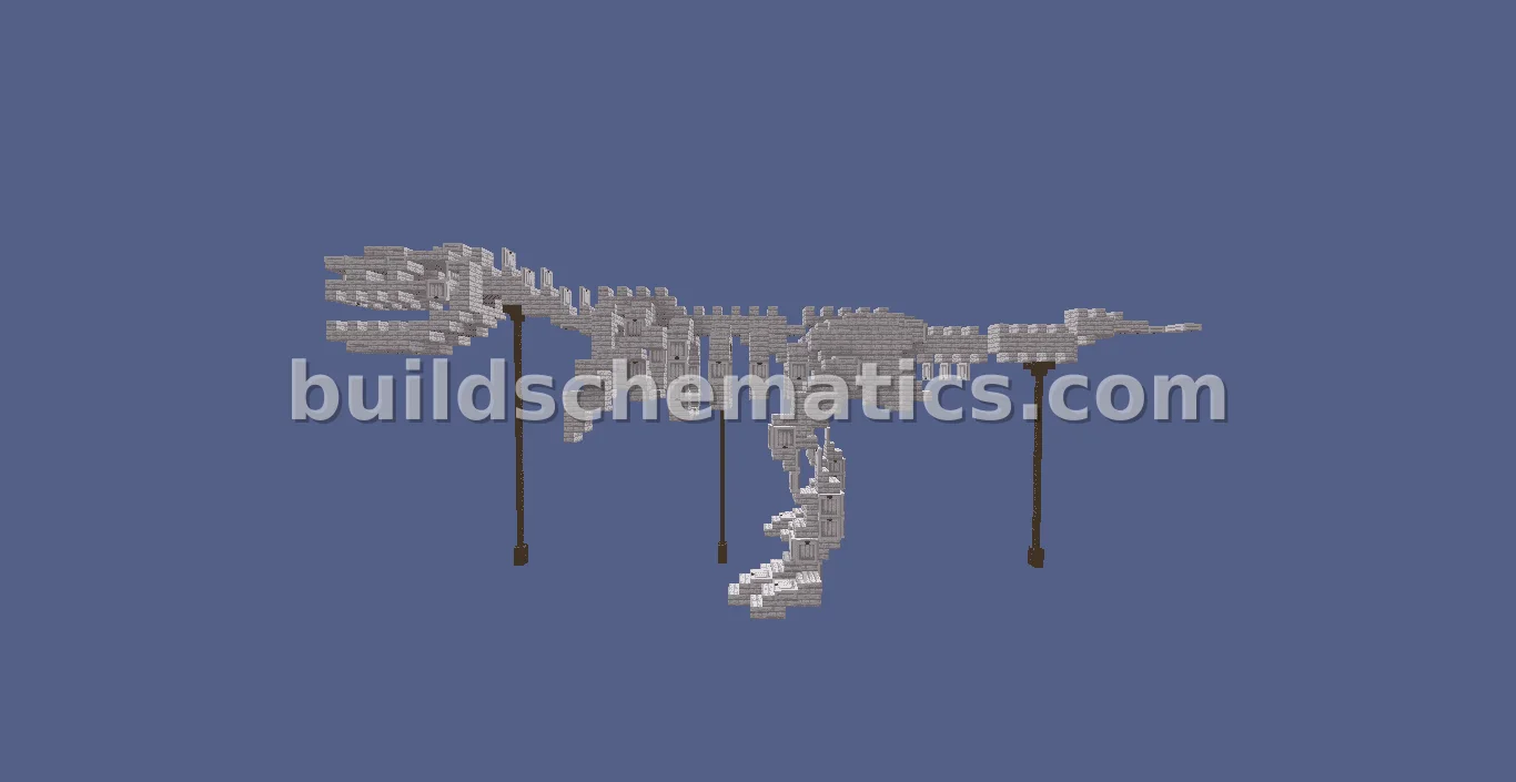 T-Rex Skeleton Decoration
