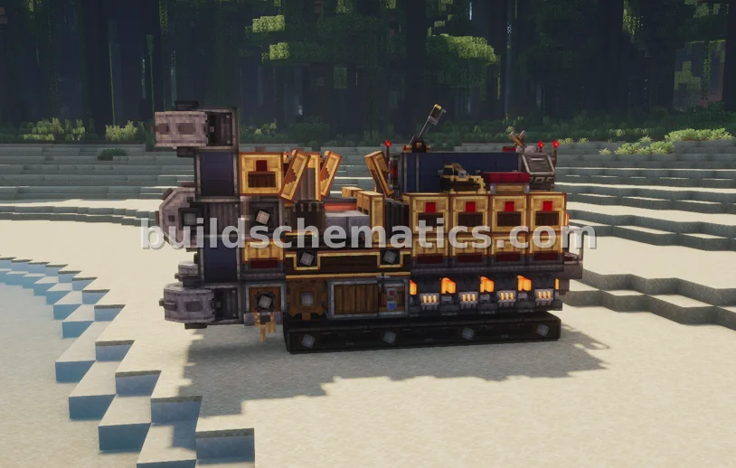 Automated Mining Machine — view 3