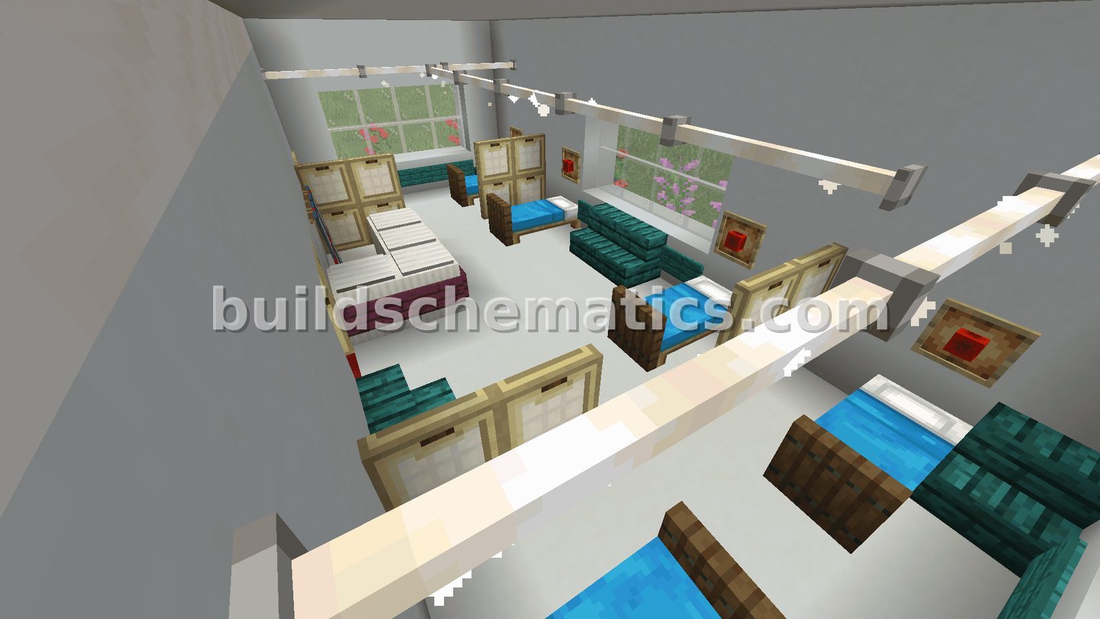 Minecrafty Town Medical Center Building — view 3