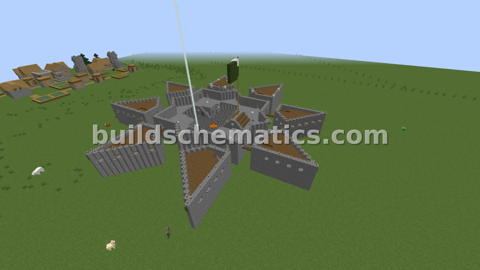 Simple Star Fort Design — view 3