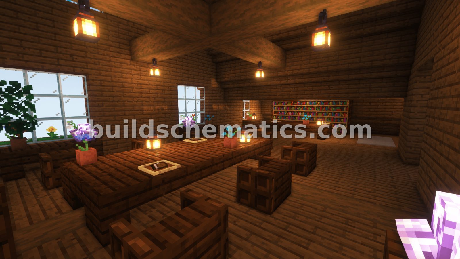 Spruce Mansion Litematic Build — view 3