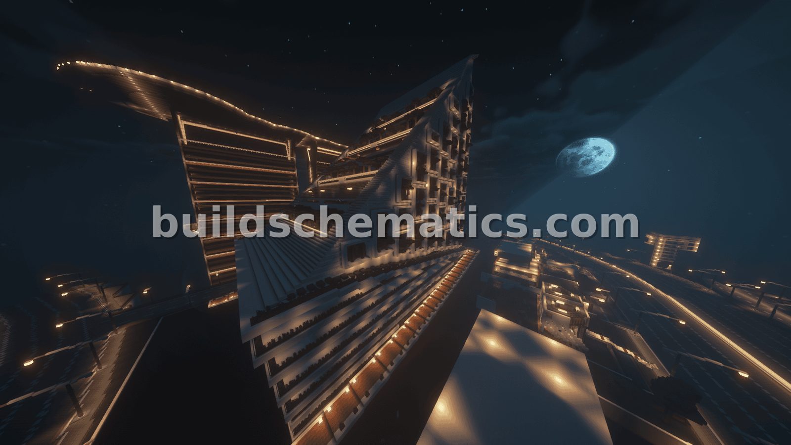 Large Modern Structure — view 2