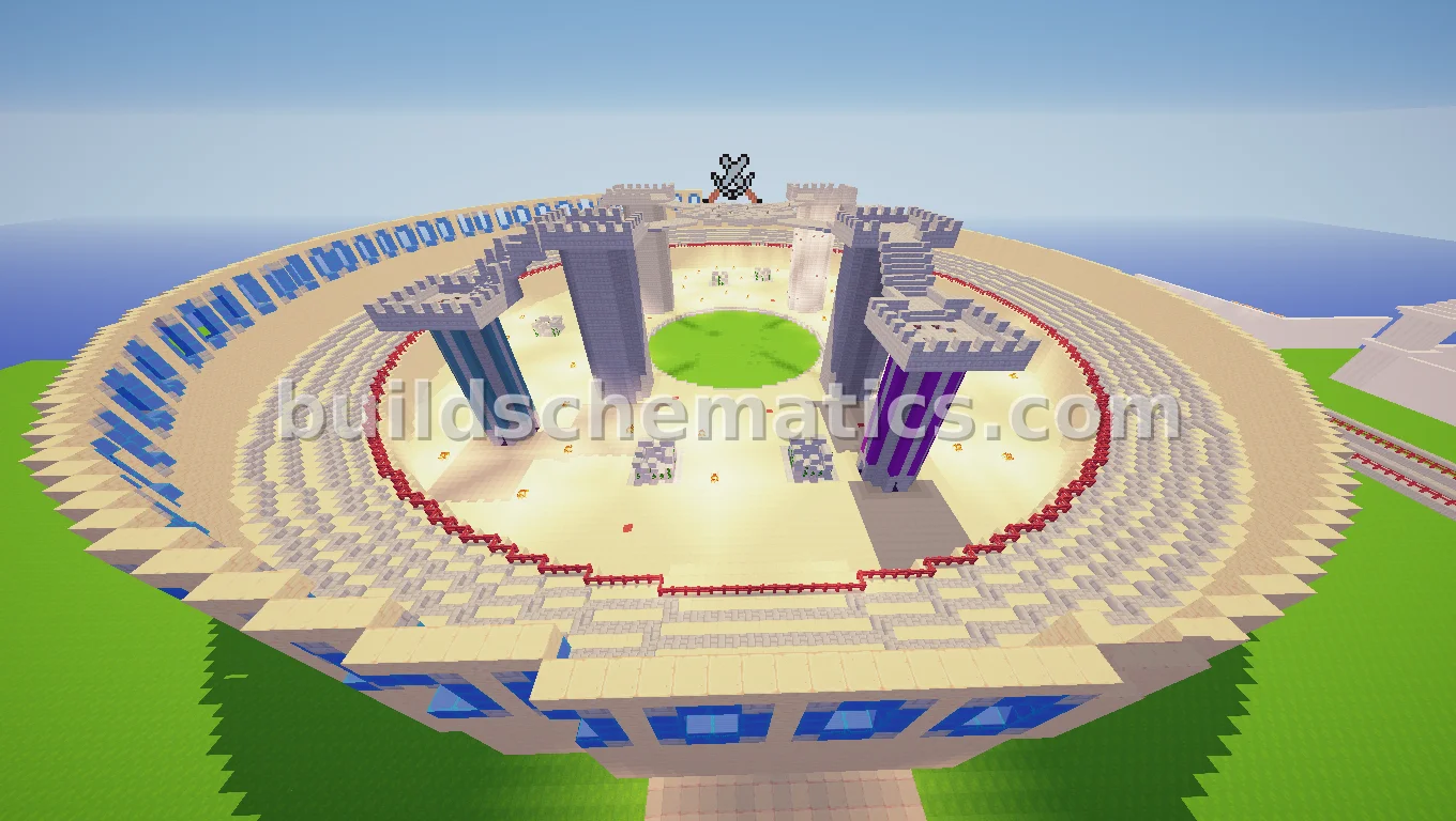 Large PvP Arena for Team Deathmatch — view 4