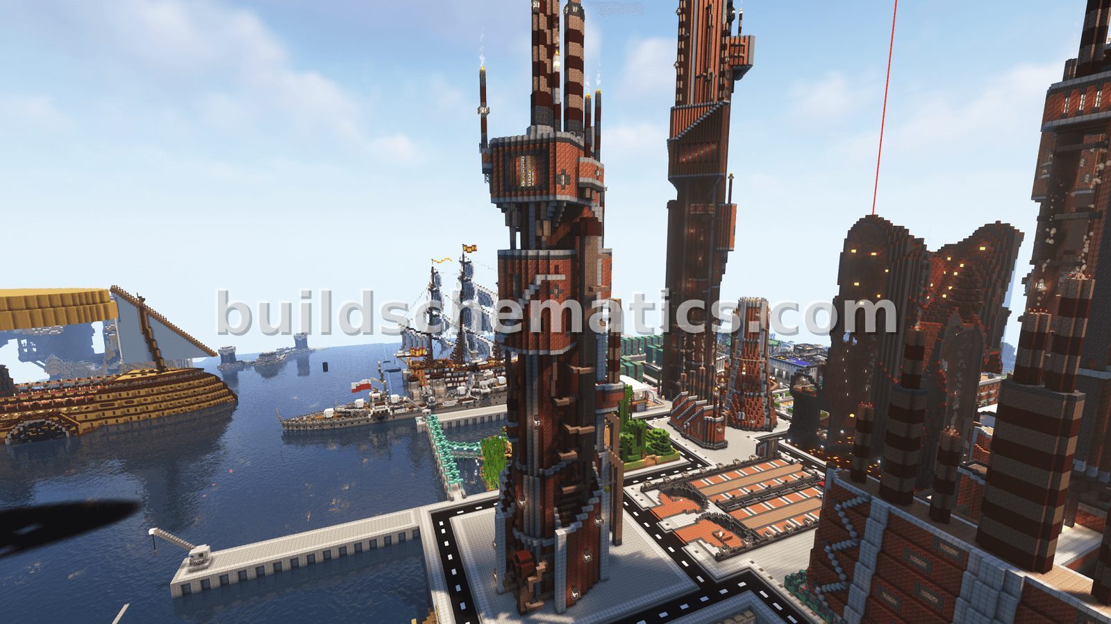 Steampunk Tower Model — view 4