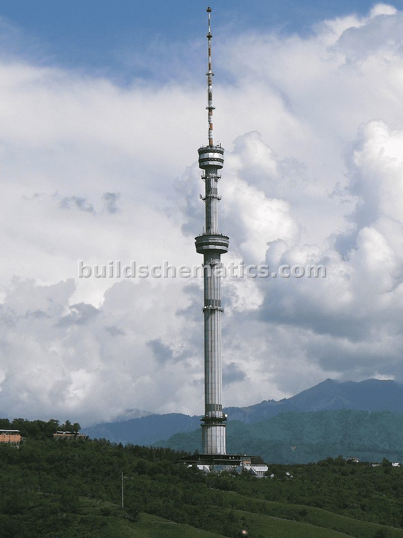 Koktobe TV Tower Almaty — view 2
