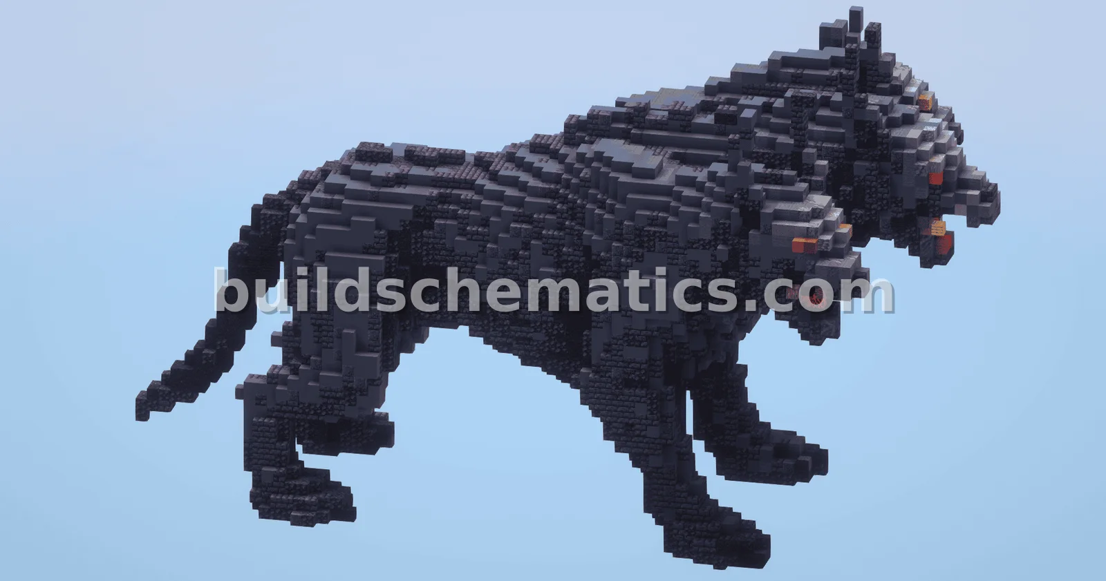Small Cerberus Halloween Decoration
