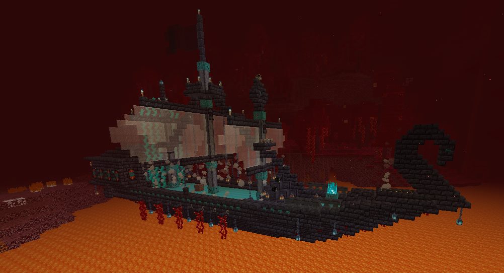 Silent Schooner Lava Boat