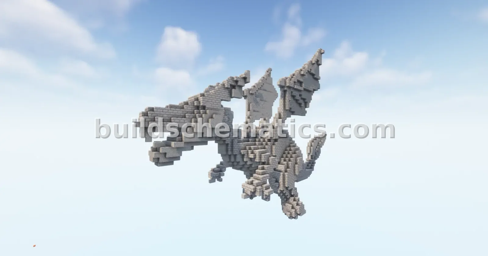 Dragon 3 3D Statue — view 2