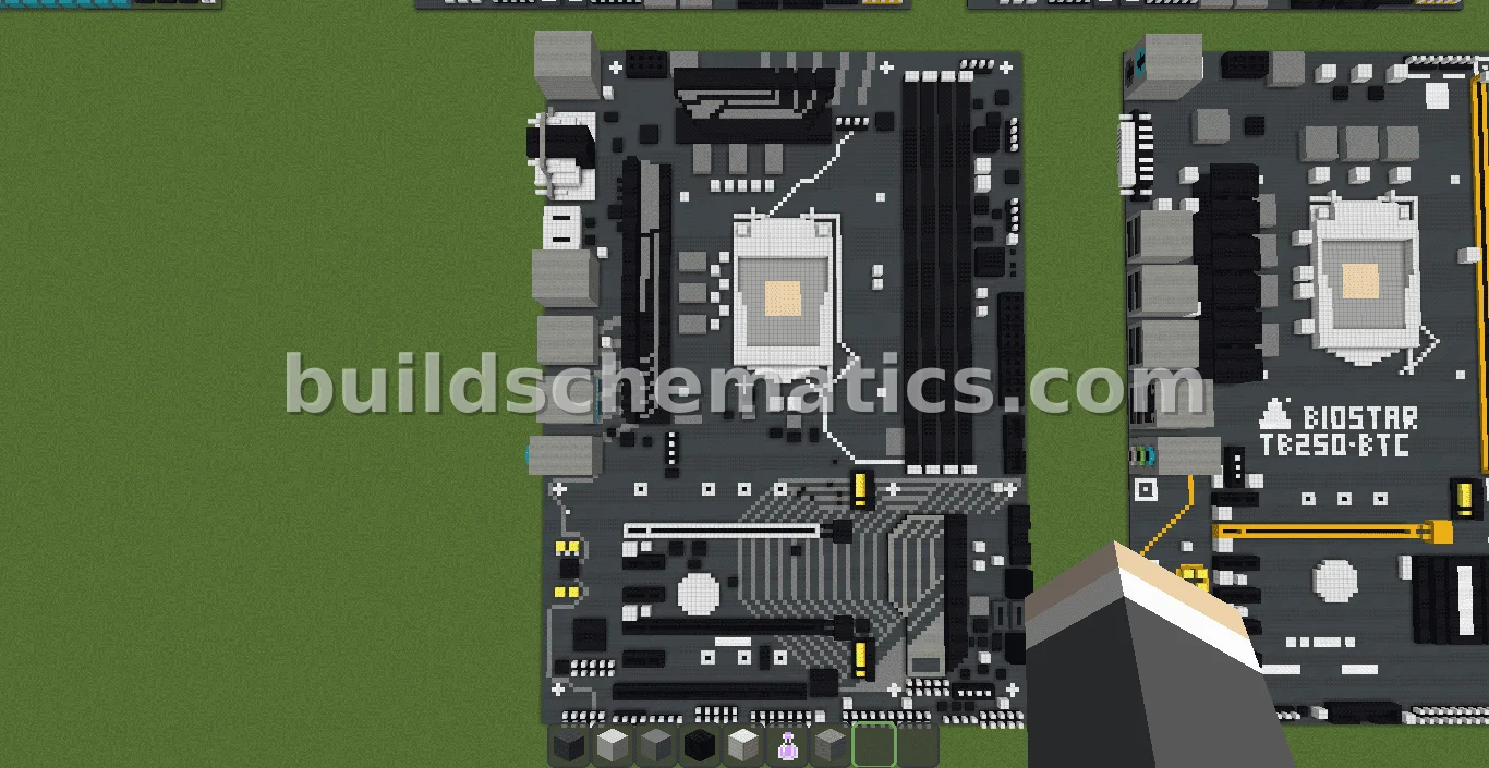 MSI Z370 PC PRO Motherboard Structure — view 3